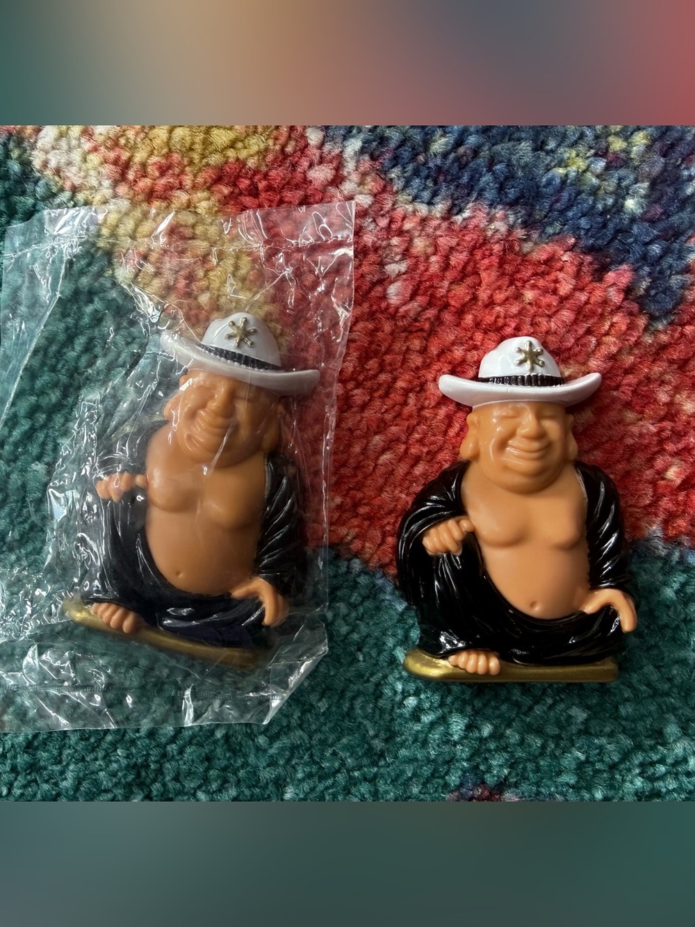 Jefferson Parish Sheriff Harry Lee New Orleans Mardi Gras Magnet set of 2